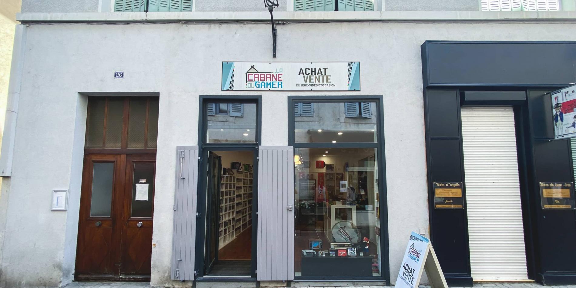 Devanture du magasin